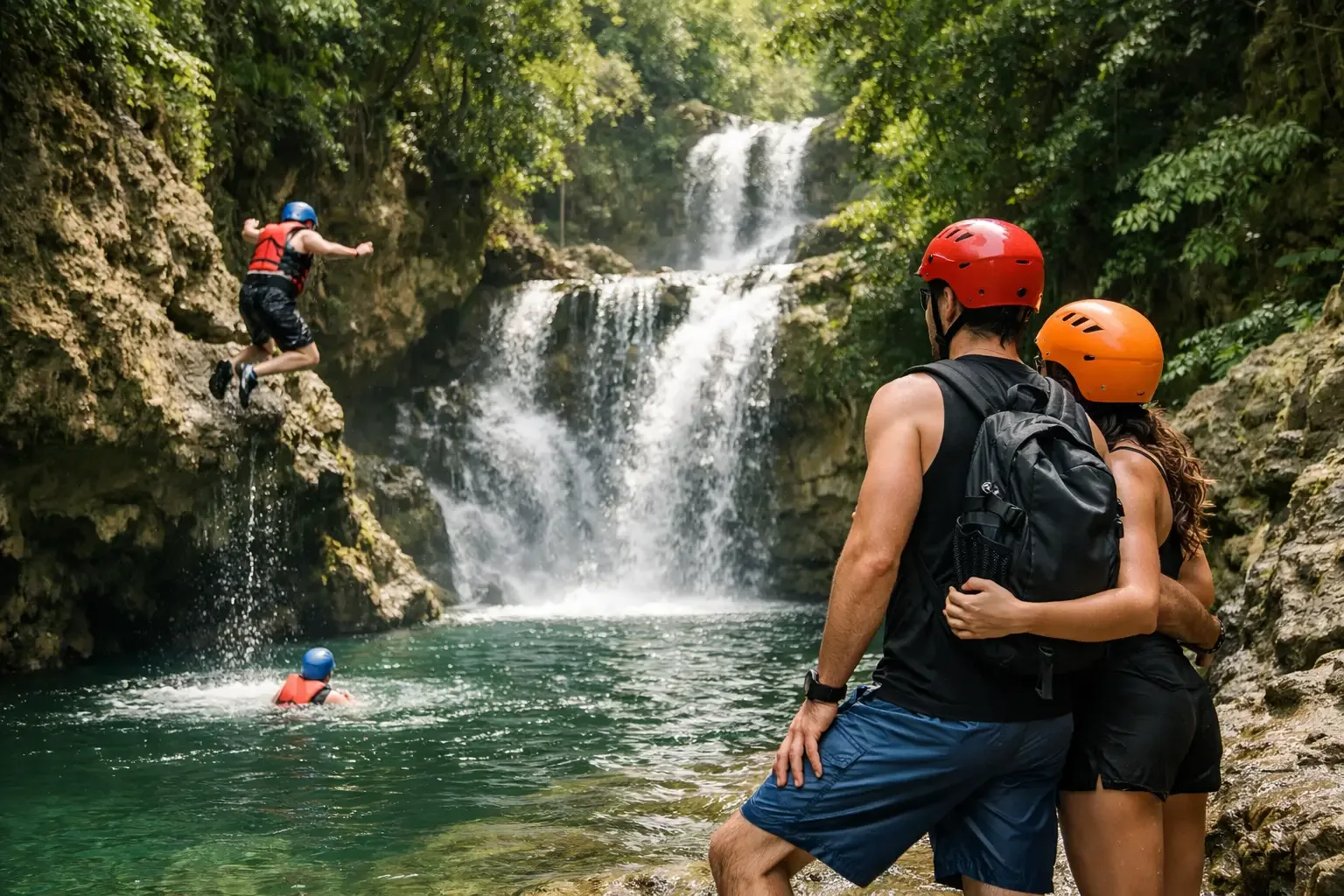 27 waterfalls excursion review damajagua puerto plata cruise passengers