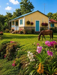 Parada en el campo durante el Tour a las Cascadas de Damajagua y Campo cerca de Puerto Plata