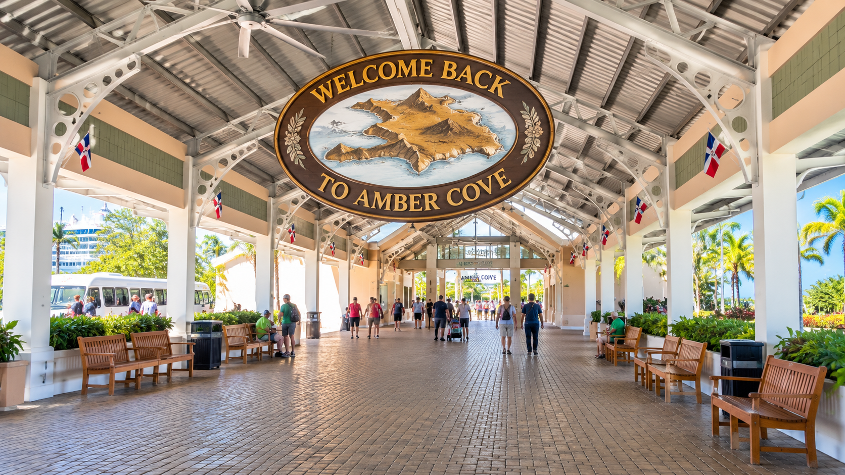 Private Amber Cove itinerary with Jey Tours transportation in Puerto Plata Dominican Republic